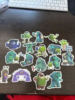 Monsters, Inc. Sticker set - Sulley & Mike (15)